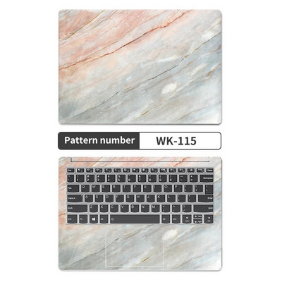 „Pasidaryk pats“ nešiojamojo kompiuterio dangtelių lipdukai nešiojamojo kompiuterio PVC danga 13.3"14"15.6"17.3" vinilo lipdukai, skirti Macbook/Lenovo/Asus/HP/Dell Decorate Decal