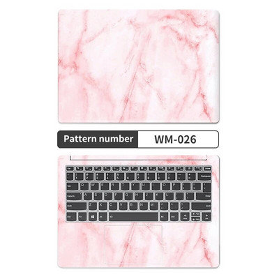 „Pasidaryk pats“ nešiojamojo kompiuterio dangtelių lipdukai nešiojamojo kompiuterio PVC danga 13.3"14"15.6"17.3" vinilo lipdukai, skirti Macbook/Lenovo/Asus/HP/Dell Decorate Decal