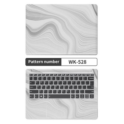 „Pasidaryk pats“ nešiojamojo kompiuterio dangtelių lipdukai nešiojamojo kompiuterio PVC danga 13.3"14"15.6"17.3" vinilo lipdukai, skirti Macbook/Lenovo/Asus/HP/Dell Decorate Decal