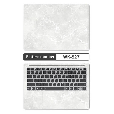 „Pasidaryk pats“ nešiojamojo kompiuterio dangtelių lipdukai nešiojamojo kompiuterio PVC danga 13.3"14"15.6"17.3" vinilo lipdukai, skirti Macbook/Lenovo/Asus/HP/Dell Decorate Decal