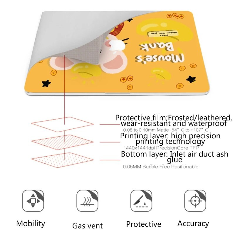 Laptop bőrön matrica matrica, 15 hüvelykes, személyre szabott laptop bőr borító művészfólia univerzális védő notebook PC borítás Cas-hez