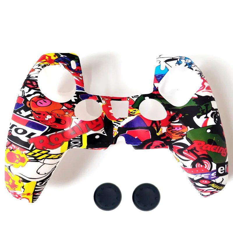 Προστατευτικό κάλυμμα σιλικόνης για χειριστήριο χειριστηρίου SONY Playstation 5 PS5 Αξεσουάρ Αντιολισθητική θήκη με κάλυμμα λαβής αντίχειρα