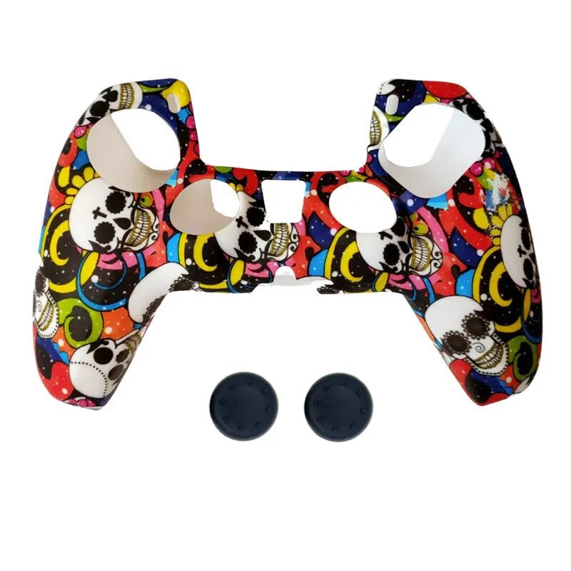 Προστατευτικό κάλυμμα σιλικόνης για χειριστήριο χειριστηρίου SONY Playstation 5 PS5 Αξεσουάρ Αντιολισθητική θήκη με κάλυμμα λαβής αντίχειρα