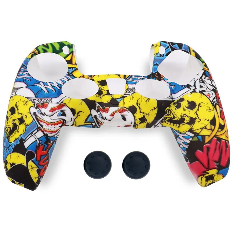 Προστατευτικό κάλυμμα σιλικόνης για χειριστήριο χειριστηρίου SONY Playstation 5 PS5 Αξεσουάρ Αντιολισθητική θήκη με κάλυμμα λαβής αντίχειρα
