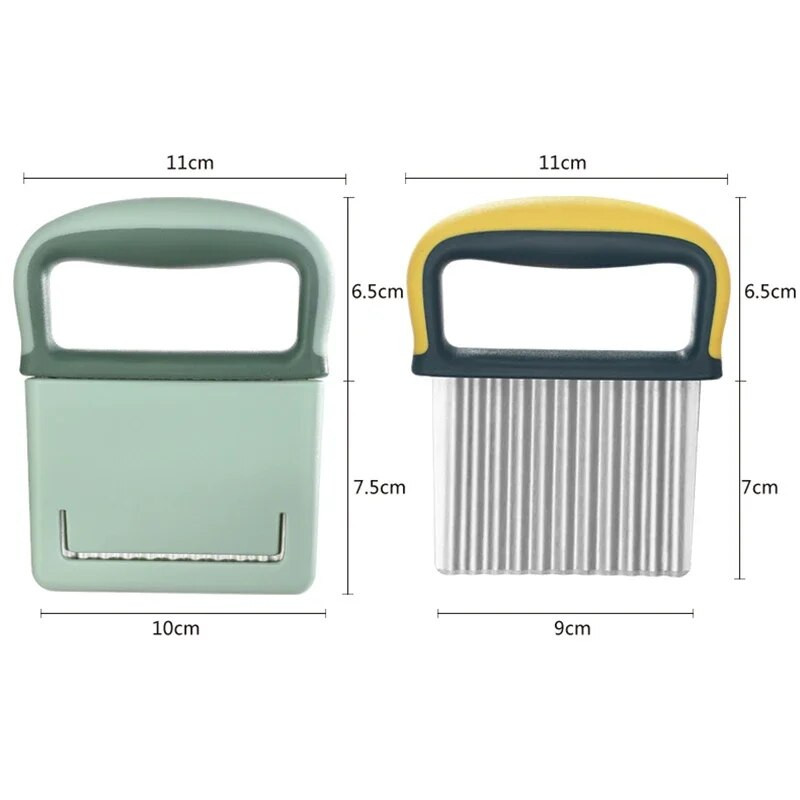 Tăiător de chipsuri de cartofi, model ulterioară, tăietor de legume, fructe, cuțit ondulat ondulat, tăietor de cartofi, accesorii pentru bucătărie