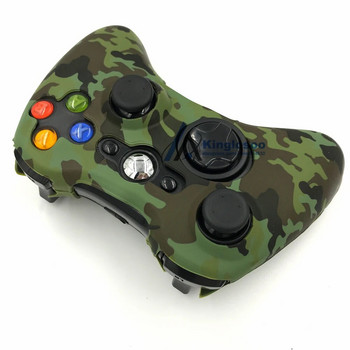 Κάλυμμα χειριστηρίων παιχνιδιών Μαλακή θήκη από καουτσούκ μανίκι σιλικόνης για χειριστήριο Xbox 360