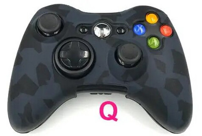 Žaidimų valdikliai, dangtelis Žaidimų kilimėlis, silikoninė oda, minkštas guminis dėklas, skirtas Xbox 360 valdikliui