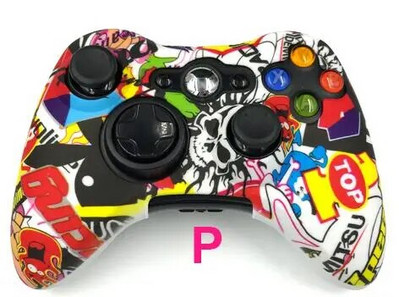 Žaidimų valdikliai, dangtelis Žaidimų kilimėlis, silikoninė oda, minkštas guminis dėklas, skirtas Xbox 360 valdikliui