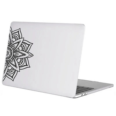 Αυτοκόλλητο φορητού υπολογιστή Snow Flower Mandala για Macbook Decal Pro 16" Air Retina 11 12 13 15 ιντσών Mac Book Skin 14" Art Decor Notebook
