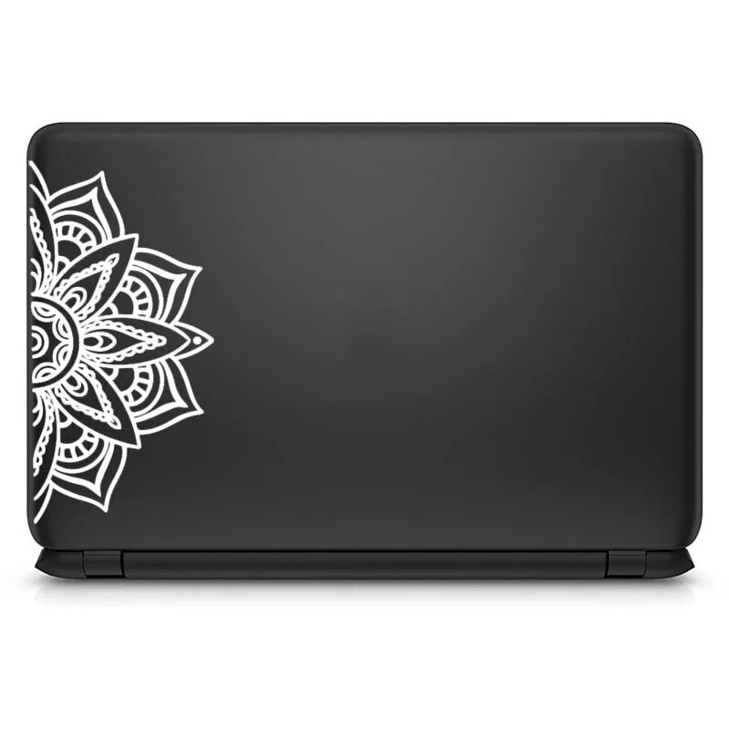 Sniego gėlė Mandala nešiojamojo kompiuterio lipdukas, skirtas Macbook Decal Pro 16" Air Retina 11 12 13 15 colių Mac Book Skin 14" Notepad Art Decor