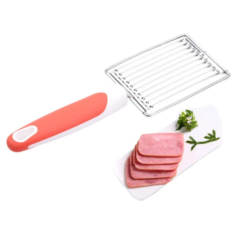 Pomidorų pjaustyklė nerūdijančio plieno vaisių ir daržovių pjaustyklė Pomidorų pjaustyklė Bananų braškių mėsos pjaustyklė Virimo įrankiai Virtuvės priedai