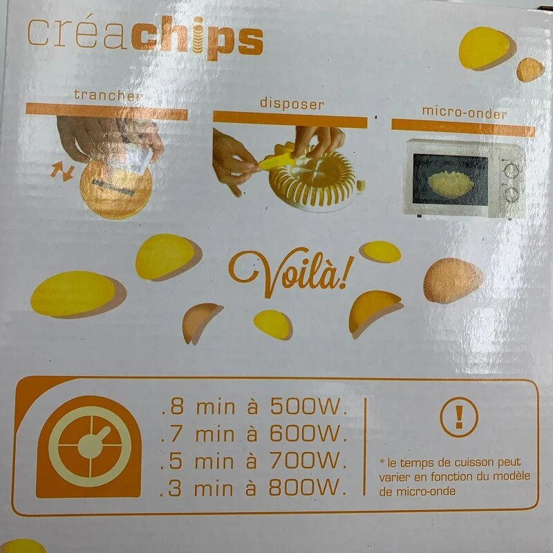 Mikrobangų krosnelės riebalų bulvių traškučių gaminimo mašina obuolių vaisių vaisių bulvių traškių traškučių pjaustyklė Užkandžių gaminimo mašina „pasidaryk pats“ rinkinys padėklas virtuvės įrankis Atsitiktinės spalvos