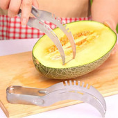 Κόφτης καρπουζιού Ευκολία στη χρήση Ανθεκτικό πολυλειτουργικό εξοικονόμηση χρόνου Αποτελεσματικά εργαλεία κουζίνας για κοπή καρπουζιού ασφαλές
