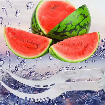 Κόφτης καρπουζιού Ευκολία στη χρήση Ανθεκτικό πολυλειτουργικό εξοικονόμηση χρόνου Αποτελεσματικά εργαλεία κουζίνας για κοπή καρπουζιού ασφαλές