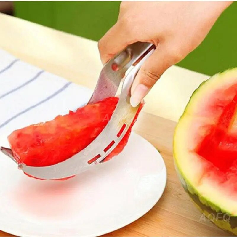 Κόφτης καρπουζιού Ευκολία στη χρήση Ανθεκτικό πολυλειτουργικό εξοικονόμηση χρόνου Αποτελεσματικά εργαλεία κουζίνας για κοπή καρπουζιού ασφαλές