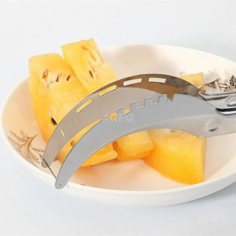 Κόφτης καρπουζιού Ευκολία στη χρήση Ανθεκτικό πολυλειτουργικό εξοικονόμηση χρόνου Αποτελεσματικά εργαλεία κουζίνας για κοπή καρπουζιού ασφαλές