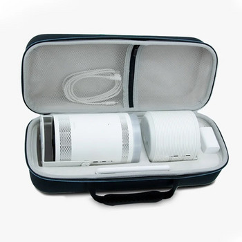 Твърд EVA калъф за съхранение Кутия за транспортиране за Samsung Проектор Freestyle Чанти с цип за аксесоари за проектор