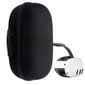 Carcasă de depozitare EVA rigidă Cutie de transport de călătorie pentru Meta Quest 3 Elite Strap Ochelari VR Genți cu fermoar pentru Accesorii Meta Quest 3 VR