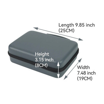 Για PS5/PS4 Δύο Gamepad EVA Gamepad Carry Case EVA Cover Shell Προστατευτική θήκη για αξεσουάρ χειριστηρίου Sony PS5/PS4