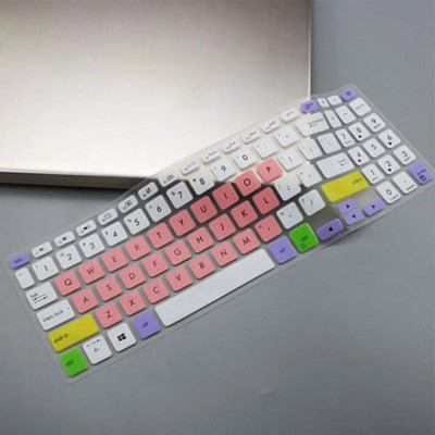 Vodootporne silikonske navlake za tipkovnicu od 156 inča za Asus S15 S5300U Bouncy Prozračna zaštitna folija za tipkovnicu