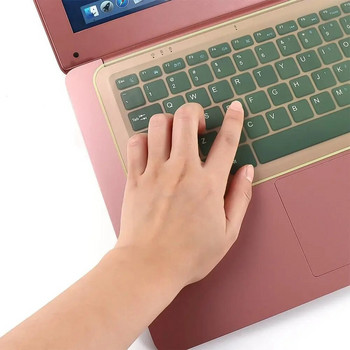 Силиконов универсален 12-17 инчов протектор на капака на клавиатурата на лаптопа Водоустойчив прахоустойчив Защитен филм за клавиатурата на преносим компютър