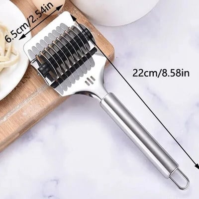 Mașină de tăiat spaghete Echipament de tăiat tăiței din oțel inoxidabil Tăiere praz Ghimbir usturoi Concasor pentru rulouri Accesorii de bucătărie