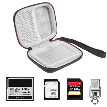 Преносим EVA външен калъф за пътуване Чанта за съхранение Кутия за носене за samsung T7 Touch SSD калъф Аксесоари