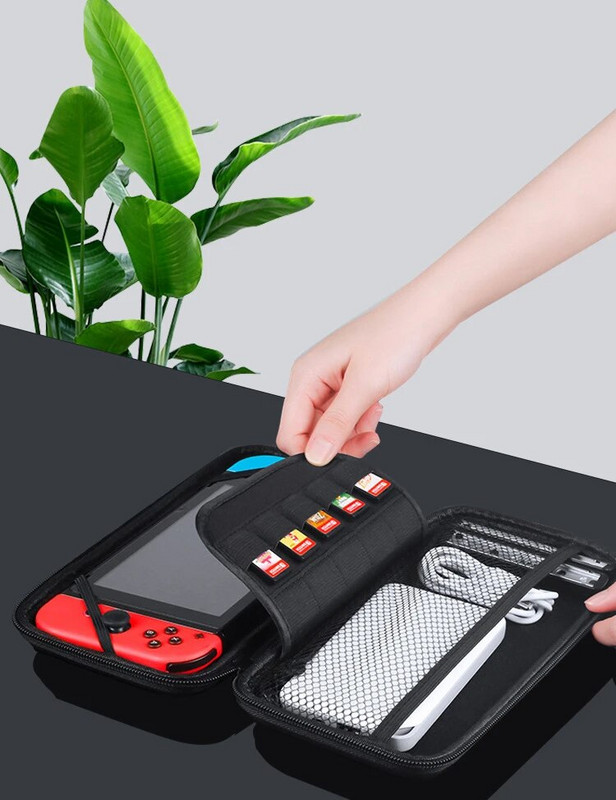 Sandėliavimo krepšys jungikliui saugojimo krepšys Prabangus vandeniui atsparus dėklas, skirtas Switch NS konsolei Joycon žaidimų priedai