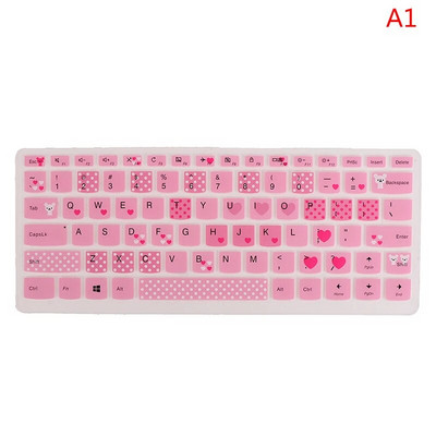 Capac pentru tastatură pentru laptop, notebook, 14 inchi/15,6 inchi, protector din silicon pentru Lenovo IdeaPad 340C 330C 320 310S 510S rezistent la apă