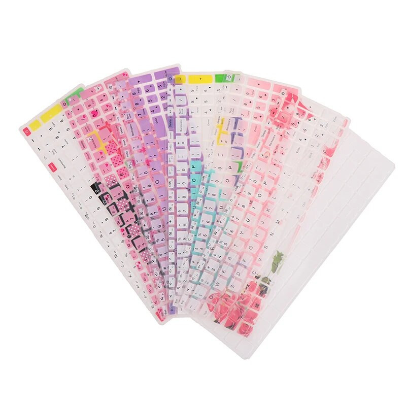 Capac pentru tastatură pentru laptop, notebook, 14 inchi/15,6 inchi, protector din silicon pentru Lenovo IdeaPad 340C 330C 320 310S 510S rezistent la apă