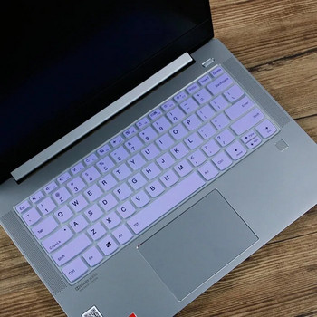 Силиконов лаптоп за Lenovo V14 Gen 2 V14 G2 ITL，V14 G2 ALC，2021； V14 G3 IAP，2022 K14 GEN 1 Капак на клавиатурата SKIN Protector