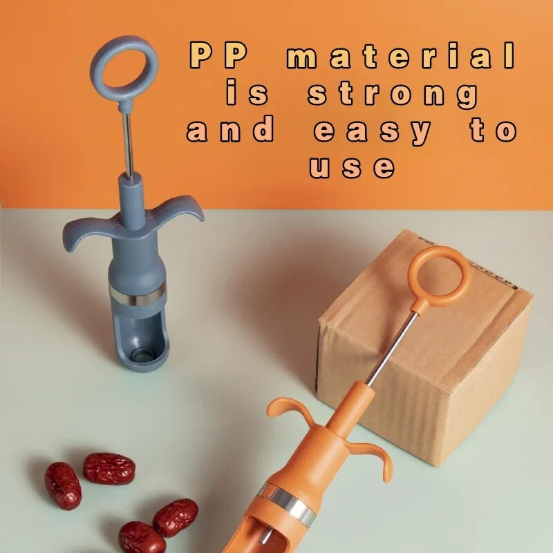 Rozsdamentes acél piros datolya Jujube cseresznye olíva magozó otthoni konyhai gyümölcsmag eltávolító magvak kinyomó szerszám tartozékok