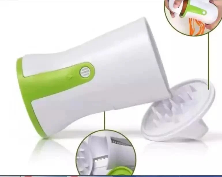 Sunkioji spiralizacinė daržovių pjaustyklė Daržovių spiralinė pjaustyklė Cukinijų makaronų makaronų spagečių gaminimo mašina KC0335