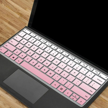 Капак за клавиатура на лаптоп за Microsoft Surface Pro 7 6 5 4 X Силиконов мек протектор Кожен калъф Водоустойчив прахоустойчив филм за лаптоп