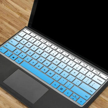 Κάλυμμα πληκτρολογίου φορητού υπολογιστή για Microsoft Surface Pro 7 6 5 4 X Silicone Soft Protector Θήκη δέρματος αδιάβροχη μεμβράνη για φορητούς υπολογιστές