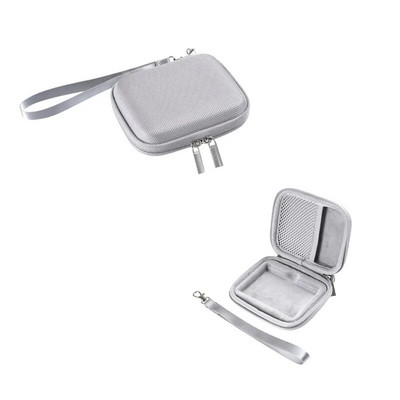 Hard Shell EVA merevlemez tárolótáska Mobil Power Bank védődoboz akkumulátor hordtáska Samsung T7/T7 Touch SSD tokhoz