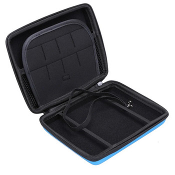 Твърд EVA калъф за съхранение с цип Защитен държач за Nintendo 2DS Game Card Shell Cover Bag Висококачествена игрална карта Shell Storage Box