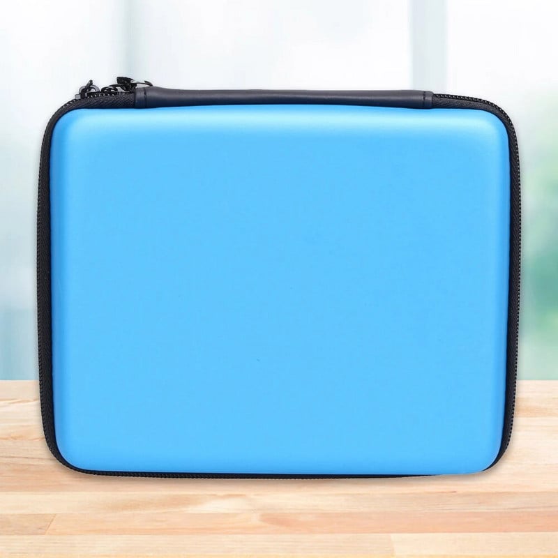 Carcasă cu fermoar de depozitare dur EVA Suport de protecție pentru cartea de joc Nintendo 2DS Geanta de acoperire pentru cărți de joc de înaltă calitate.