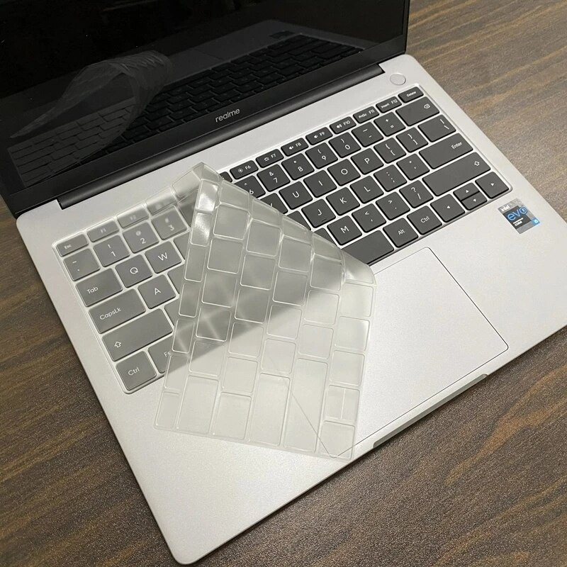 „Realme Book Prime“ nešiojamojo kompiuterio 2022 „realme Book Cloud“ 14 colių „Realme Book Slim“ silikoninis nešiojamojo kompiuterio klaviatūros dangtelio apsauginis dangtelis