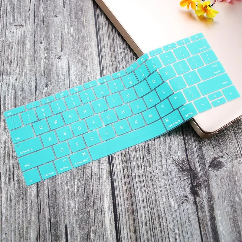 Silikoonist klaviatuuri katte kaitseümbris MacBook Pro 13-tollisele 2019 2018 2017 A1708 ilma puuteriba MacBook 12 tollile A1534 jaoks