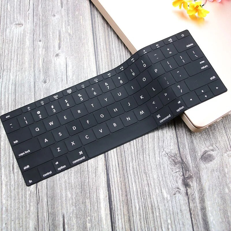 Silikoonist klaviatuuri katte kaitseümbris MacBook Pro 13-tollisele 2019 2018 2017 A1708 ilma puuteriba MacBook 12 tollile A1534 jaoks