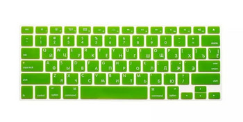 Американска версия Протектор за клавиатура с руски букви за Macbook Air Pro Retina 13 15 17 A1466 A1502 A1369 A1278 A1398 A1286 A1425