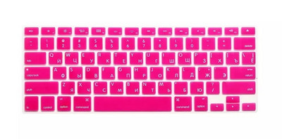 JAV versija Russian Letters Klaviatūros apsauga Macbook Air Pro Retina 13 15 17 A1466 A1502 A1369 A1278 A1398 A1286 A1425