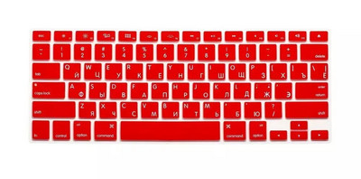 JAV versija Russian Letters Klaviatūros apsauga Macbook Air Pro Retina 13 15 17 A1466 A1502 A1369 A1278 A1398 A1286 A1425