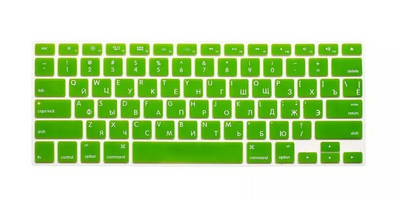 JAV versija Russian Letters Klaviatūros apsauga Macbook Air Pro Retina 13 15 17 A1466 A1502 A1369 A1278 A1398 A1286 A1425