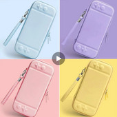 „Nintendo Switch“ ir „OLED“ ir „Lite“ dėklo priedų konsolės laikymo maišelis „Funda Protection Estuche Carcasa Etui Protector“