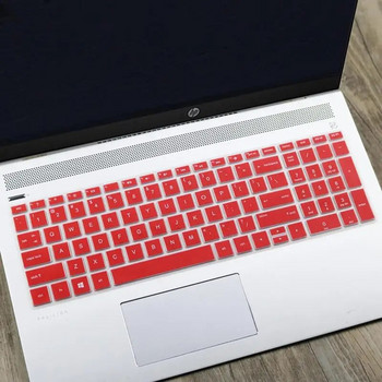 15.6 Силиконови подвижни цветни защитни капаци за клавиатура Водоустойчиво прахоустойчиво фолио за протектор за клавиатура Стикер за 15-CC707TX