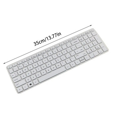 15.6 Silikoonist eemaldatavad värvilised klaviatuuri kaitsekatted Veekindlad tolmukindlad klaviatuurikaitse kleebiskile 15-CC707TX jaoks