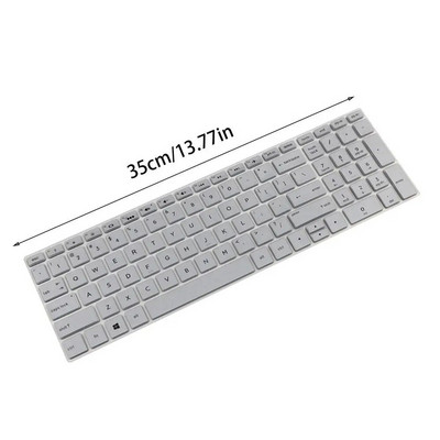 15.6 Silikoonist eemaldatavad värvilised klaviatuuri kaitsekatted Veekindlad tolmukindlad klaviatuurikaitse kleebiskile 15-CC707TX jaoks