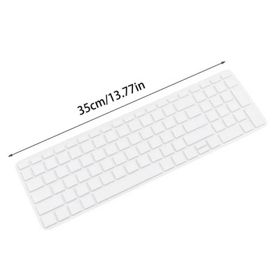 15.6 Silikoonist eemaldatavad värvilised klaviatuuri kaitsekatted Veekindlad tolmukindlad klaviatuurikaitse kleebiskile 15-CC707TX jaoks